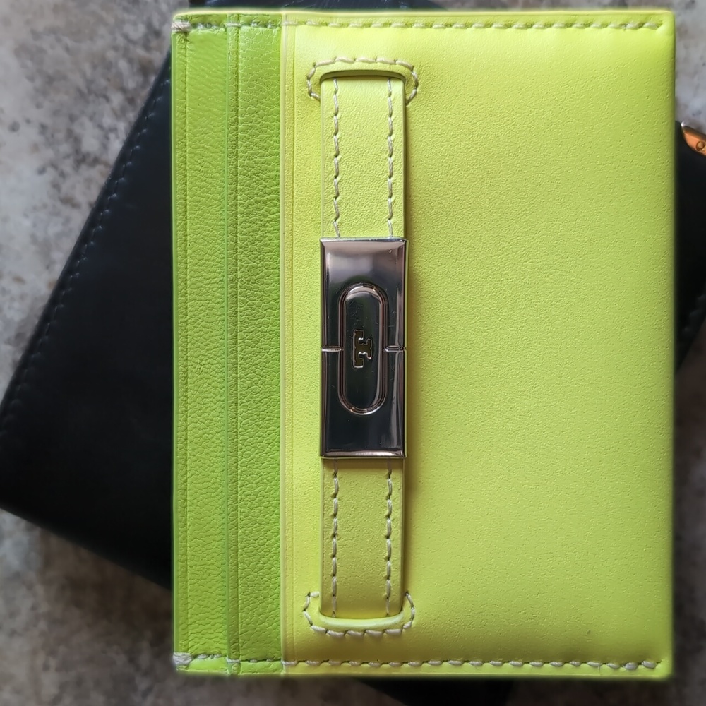 Tory Burch T Neon Card Case